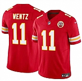 Men & Women & Youth Kansas City Chiefs #11 Carson Wentz Red 2023 F.U.S.E Vapor Untouchable Limited Stitched Jersey,baseball caps,new era cap wholesale,wholesale hats