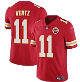 Men & Women & Youth Kansas City Chiefs #11 Carson Wentz Red Vapor Untouchable Limited Stitched Jersey,baseball caps,new era cap wholesale,wholesale hats