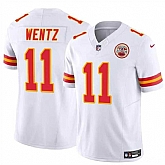 Men & Women & Youth Kansas City Chiefs #11 Carson Wentz White 2023 F.U.S.E Vapor Untouchable Limited Stitched Jersey,baseball caps,new era cap wholesale,wholesale hats