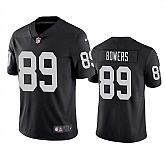 Men & Women & Youth Las Vegas Raiders #89 Brock Bowers Black 2024 Draft Vapor Stitched Jersey,baseball caps,new era cap wholesale,wholesale hats