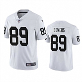 Men & Women & Youth Las Vegas Raiders #89 Brock Bowers White 2024 Draft Vapor Stitched Jersey,baseball caps,new era cap wholesale,wholesale hats