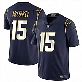 Men & Women & Youth Los Angeles Chargers #15 Ladd McConkey Navy 2024 Draft Vapor Limited Stitched Jersey,baseball caps,new era cap wholesale,wholesale hats