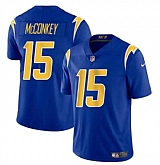 Men & Women & Youth Los Angeles Chargers #15 Ladd McConkey Royal 2024 Draft Vapor Limited Stitched Jersey,baseball caps,new era cap wholesale,wholesale hats