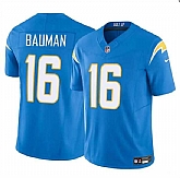 Men & Women & Youth Los Angeles Chargers #16 Casey Bauman Blue 2024 F.U.S.E. Vapor Limited Stitched Jersey,baseball caps,new era cap wholesale,wholesale hats