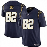 Men & Women & Youth Los Angeles Chargers #82 Brenden Rice Navy 2024 Draft Vapor Limited Stitched Jersey,baseball caps,new era cap wholesale,wholesale hats