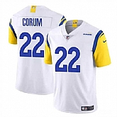 Men & Women & Youth Los Angeles Rams #22 Blake Corum White 2024 Draft Vapor Untouchable Stitched Jersey,baseball caps,new era cap wholesale,wholesale hats