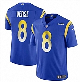 Men & Women & Youth Los Angeles Rams #8 Jared Verse Blue 2024 Draft Vapor Untouchable Stitched Jersey,baseball caps,new era cap wholesale,wholesale hats