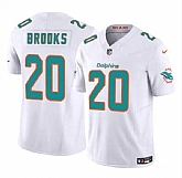 Men & Women & Youth Miami Dolphins #20 Jordyn Brooks White 2024 F.U.S.E Vapor Limited Stitched Jersey,baseball caps,new era cap wholesale,wholesale hats