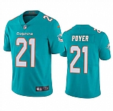 Men & Women & Youth Miami Dolphins #21 Jordan Poyer Aqua Vapor Limited Stitched Jersey,baseball caps,new era cap wholesale,wholesale hats