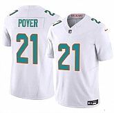 Men & Women & Youth Miami Dolphins #21 Jordan Poyer White 2024 F.U.S.E Vapor Limited Stitched Jersey,baseball caps,new era cap wholesale,wholesale hats