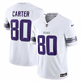 Men & Women & Youth Minnesota Vikings #80 Cris Carter White F.U.S.E. Winter Warrior Limited Stitched Jersey,baseball caps,new era cap wholesale,wholesale hats