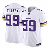 Men & Women & Youth Minnesota Vikings #99 Jerry Tillery White 2023 F.U.S.E. Vapor Untouchable Limited Stitched Jersey,baseball caps,new era cap wholesale,wholesale hats