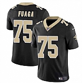 Men & Women & Youth New Orleans Saints #75 Taliese Fuaga Black 2024 Draft Vapor Limited Stitched Jersey,baseball caps,new era cap wholesale,wholesale hats