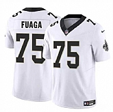 Men & Women & Youth New Orleans Saints #75 Taliese Fuaga White 2024 Draft F.U.S.E. Vapor Limited Stitched Jersey,baseball caps,new era cap wholesale,wholesale hats