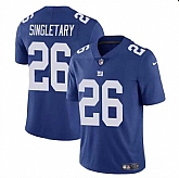 Men & Women & Youth New York Giants #26 Devin Singletary Blue Vapor Untouchable Limited Stitched Jersey,baseball caps,new era cap wholesale,wholesale hats