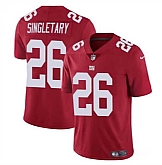 Men & Women & Youth New York Giants #26 Devin Singletary Red Vapor Untouchable Limited Stitched Jersey,baseball caps,new era cap wholesale,wholesale hats