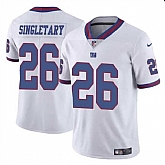 Men & Women & Youth New York Giants #26 Devin Singletary White Color Rush Limited Stitched Jersey,baseball caps,new era cap wholesale,wholesale hats