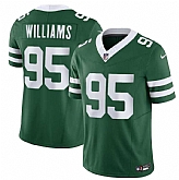 Men & Women & Youth New York Jets #95 Garrett Wilson Green 2024 F.U.S.E. Vapor Limited Stitched Jersey,baseball caps,new era cap wholesale,wholesale hats