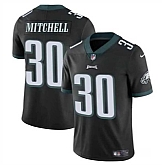 Men & Women & Youth Philadelphia Eagles #30 Quinyon Mitchell Black 2024 Draft Vapor Untouchable Limited Stitched Jersey,baseball caps,new era cap wholesale,wholesale hats