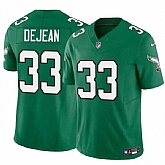 Men & Women & Youth Philadelphia Eagles #33 Cooper DeJean Green 2024 Draft F.U.S.E. Vapor Untouchable Throwback Limited Stitched Jersey,baseball caps,new era cap wholesale,wholesale hats