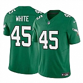 Men & Women & Youth Philadelphia Eagles #45 Devin White Green 2023 F.U.S.E Throwback Vapor Untouchable Limited Stitched Jersey,baseball caps,new era cap wholesale,wholesale hats