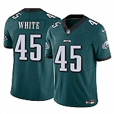 Men & Women & Youth Philadelphia Eagles #45 Devin White Green 2023 F.U.S.E Vapor Untouchable Limited Stitched Jersey,baseball caps,new era cap wholesale,wholesale hats