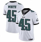 Men & Women & Youth Philadelphia Eagles #45 Devin White White Vapor Untouchable Limited Stitched Jersey,baseball caps,new era cap wholesale,wholesale hats