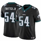 Men & Women & Youth Philadelphia Eagles #54 Jeremiah Trotter Jr Black 2024 Draft F.U.S.E. Vapor Untouchable Limited Stitched Jersey,baseball caps,new era cap wholesale,wholesale hats