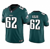 Men & Women & Youth Philadelphia Eagles #62 Jason Kelce Green 2023 F.U.S.E. Vapor Untouchable Limited Stitched Jersey,baseball caps,new era cap wholesale,wholesale hats