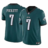 Men & Women & Youth Philadelphia Eagles #7 Kenny Pickett Green 2023 F.U.S.E Vapor Untouchable Limited Stitched Jersey,baseball caps,new era cap wholesale,wholesale hats