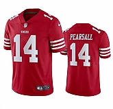 Men & Women & Youth San Francisco 49ers #14 Ricky Pearsall Red 2024 Draft Vapor Untouchable Limited Stitched Jersey,baseball caps,new era cap wholesale,wholesale hats