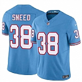 Men & Women & Youth Tennessee Titans #38 L'Jarius Sneed Blue 2024 F.U.S.E. Throwback Vapor Limited Stitched Jersey,baseball caps,new era cap wholesale,wholesale hats