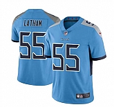 Men & Women & Youth Tennessee Titans #55 JC Latham Blue 2024 Draft Vapor Limited Stitched Jersey,baseball caps,new era cap wholesale,wholesale hats