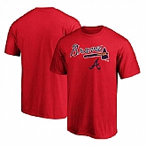 Men's Atlanta Braves Red 2024 Fan Limited T-Shirt,baseball caps,new era cap wholesale,wholesale hats