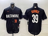 Men's Baltimore Orioles #39 Corbin Burnes Number Black 2023 City Connect Cool Base Stitched Jersey,baseball caps,new era cap wholesale,wholesale hats