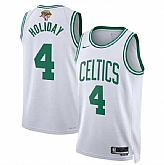 Men's Boston Celtics #4 Jrue Holiday White 2024 Finals Association Edition Stitched Basketball Jersey Dzhi,baseball caps,new era cap wholesale,wholesale hats