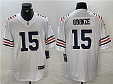 Men's Chicago Bears #15 Rome Odunze White 2024 Draft Vapor Stitched Football Jersey,baseball caps,new era cap wholesale,wholesale hats