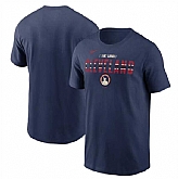 Men's Cleveland Guardians Navy 2024 City Connect Graphic T-Shirt,baseball caps,new era cap wholesale,wholesale hats