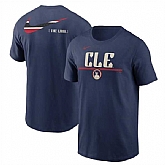 Men's Cleveland Guardians Navy 2024 City Connect T-Shirt,baseball caps,new era cap wholesale,wholesale hats