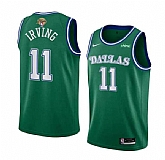 Men's Dallas Mavericks #11 Kyrie Irving Green 2024 Finals Classic Edition Stitched Basketball Jersey Dzhi,baseball caps,new era cap wholesale,wholesale hats