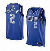 Men's Dallas Mavericks #2 Dereck Lively II Blue 2024 Finals Icon Edition Stitched Basketball Jersey Dzhi,baseball caps,new era cap wholesale,wholesale hats