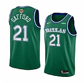 Men's Dallas Mavericks #21 Daniel Gafford Green 2024 Finals Classic Edition Stitched Basketball Jersey Dzhi,baseball caps,new era cap wholesale,wholesale hats