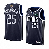 Men's Dallas Mavericks #25 P.J. Washington Jr. Navy 2024 Finals Statement Edition Stitched Basketball Jersey Dzhi,baseball caps,new era cap wholesale,wholesale hats