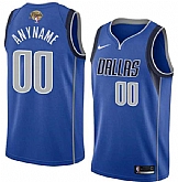 Men's Dallas Mavericks Active Player Custom Blue 2024 Finals Icon Edition Stitched Basketball Jersey,baseball caps,new era cap wholesale,wholesale hats