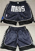 Men's Dallas Mavericks Navy Shorts,baseball caps,new era cap wholesale,wholesale hats