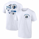 Men's Dallas Mavericks White Collective Graphic T-Shirt,baseball caps,new era cap wholesale,wholesale hats