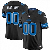 Men's Detroit Lions Active Player Custom Black 2024 F.U.S.E. 2nd Alternate Vapor Limited Football Stitched Jersey,baseball caps,new era cap wholesale,wholesale hats