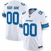 Men's Detroit Lions Active Player Custom White 2024 F.U.S.E. Vapor Limited Football Stitched Jersey,baseball caps,new era cap wholesale,wholesale hats