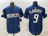 Men's Detroit Tigers #9 Jack Flaherty 2024 Navy City Connect Cool Base Limited Stitched Jersey,baseball caps,new era cap wholesale,wholesale hats