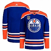 Men's Edmonton Oilers Blank Royal 2024 Stanley Cup Final Patch Stitched Jersey Dzhi,baseball caps,new era cap wholesale,wholesale hats